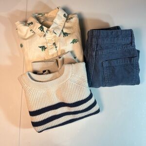 H&M Boys 3 Piece Outfit Bundle
